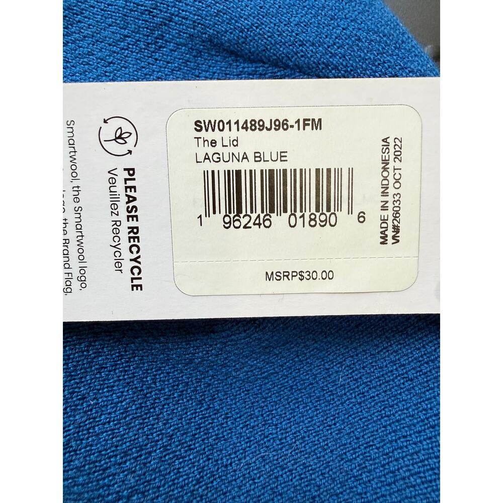 Smartwool Unisex Laguna Blue Beanie Gorpcore NWT - Picture 4 of 5